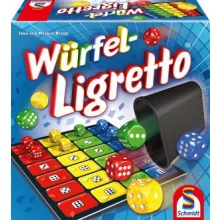 Ligretto dice: Würfel kockadobó társasjáték (Schmidt) 49611
