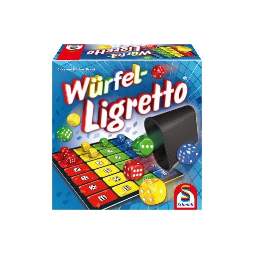 Ligretto dice: Würfel kockadobó társasjáték (Schmidt) 49611