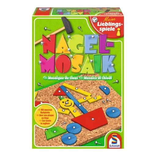 Schmidt Spiele Nagelmosaik társasjáték (40532) 