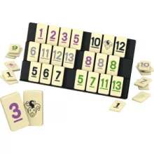 Schmidt Spiele Classic Line Rummy, Nagy játéklapkákkal társasjáték (49282) 