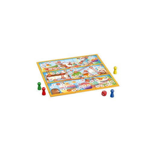 Létrajáték fémdobozban (51284) Ladder Game / Leiterspiel Schmidt
