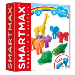   Smartmax: első szafarim építőjáték 1 éves kortól (My First Safari Animals) Smart Games