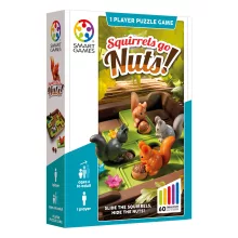 Makkant mókusok (Squirrel Go Nuts!) Smart Games (Magyar játékszabállyal)