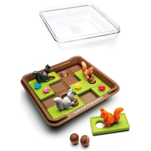 Makkant mókusok (Squirrel Go Nuts!) Smart Games (Magyar játékszabállyal)