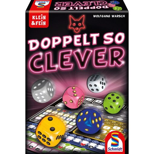 Doppelt so clever  (49357) Twice as clever (88234) Duplán okos húzás (88425) UK-Doppelt so clever Twice as clever (88234) Schmidt