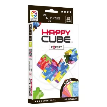 Happy Cube Expert: 6 színben (Smart Games)