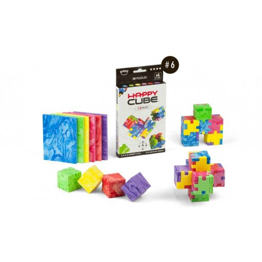Happy Cube Expert: 6 színben (Smart Games)
