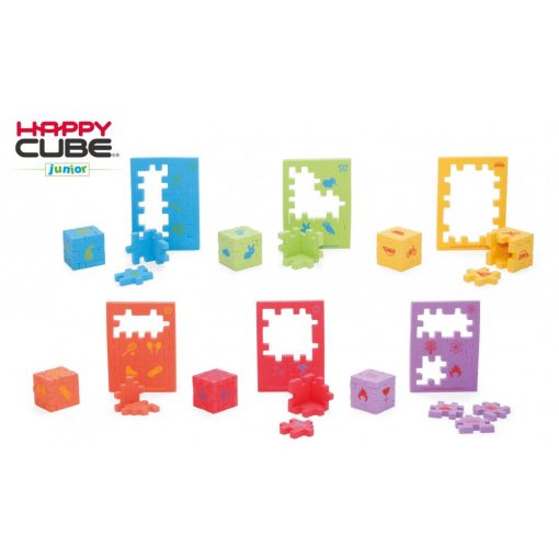 Happy Cube Junior: 6-colour pack (Smart Games)