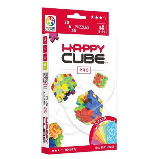 Happy Cube Pro: 6 színben (Smart Games)