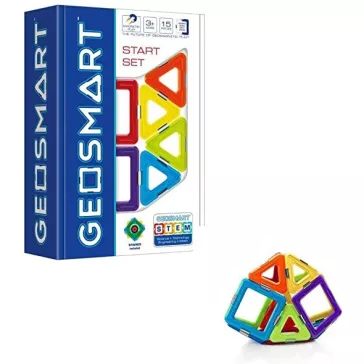 GeoSmart: Start Set 15 pcs + Spinner (Smart Games)