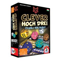   Clever hoch Drei (49384) Clever Cubed (88411) Triplán okos húzás (88427) Clever hoch Drei - NEU Schmidt
