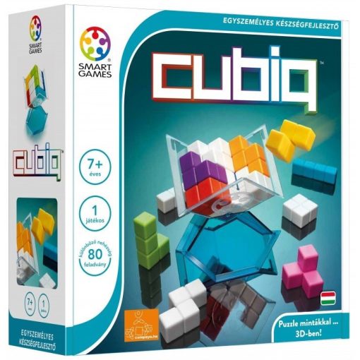 Cubiq (Smart Games) egyszemélyes logikai játék