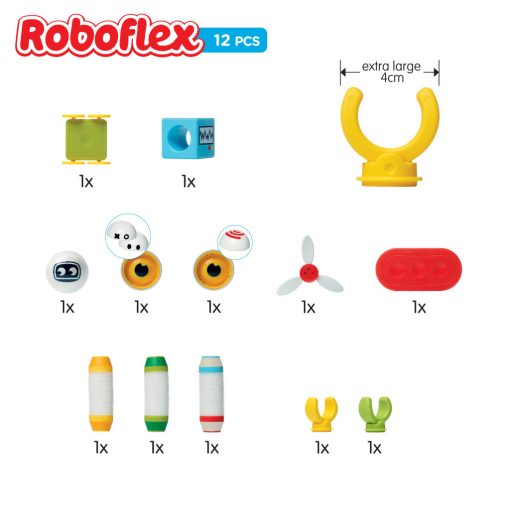 Smartmax: Roboflex (Smart Games) mágneses építőjáték 3 éves kortól