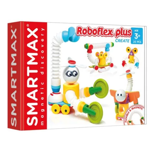 Smartmax: Roboflex + (Smart Games) mágneses építőjáték 3 éves kortól