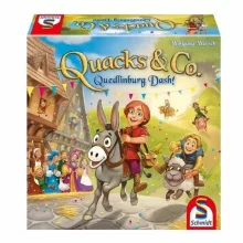Quacks&Co. Junior: Quedlinburg Dash! társasjáték (Schmidt) 88409 (Magyar játékszabállyal)