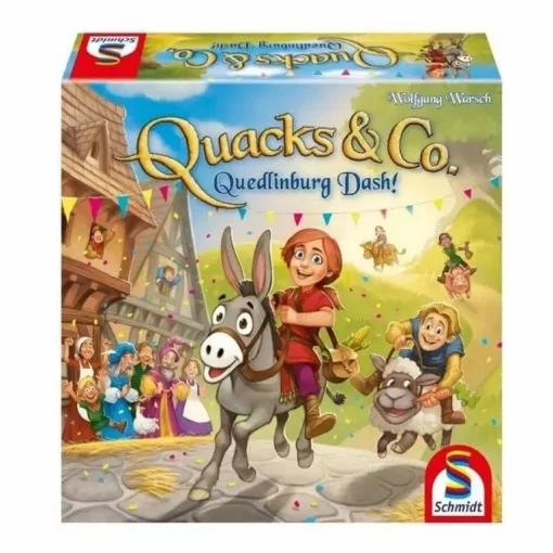 Quacks&Co. Junior: Quedlinburg Dash! társasjáték (Schmidt) 88409 (Magyar játékszabállyal)