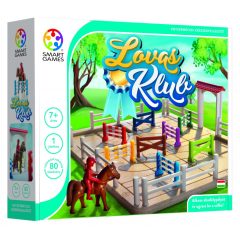 Lovas klub logikai játék 80 feladvánnyal (Smart Games)