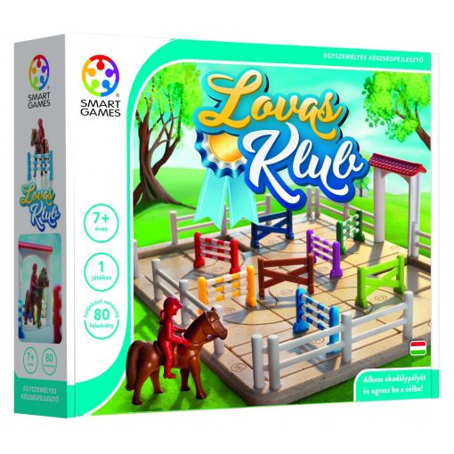 Lovas klub logikai játék 80 feladvánnyal (Smart Games)