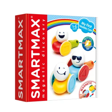   Smartmax: Wobbly Cars (Smart Games) mágneses építőjáték 1 éves kortól