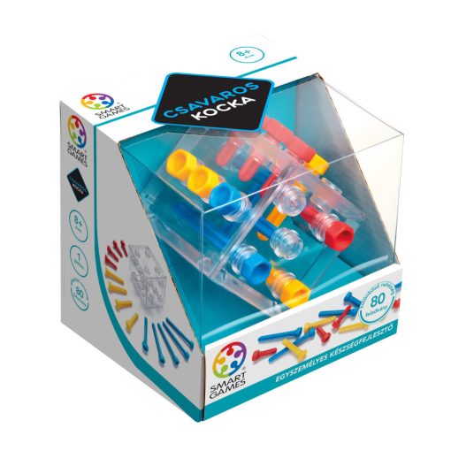 Csavaros Kocka (Criss Cross Cube) 3D logikai játék