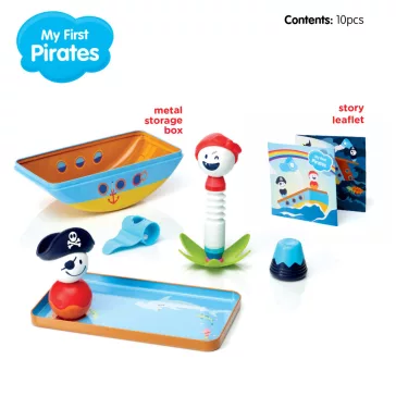   Smartmax: My First Pirates (Smart Games) mágneses építőjáték 1 éves kortól