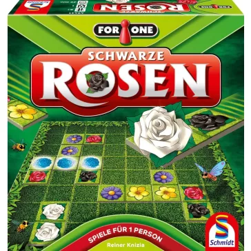   For One: Schwarze Rosen egyszemélyes társasjáték (Schmidt) 49431 
