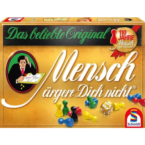 GOLD Mensch ärgere Dich nicht? (49277) Társasjáték  Schmidt