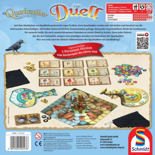 Die Quacksalber von Quedlinburg: Das Duell társasjáték (Schmidt) 49447  