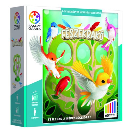 Fészekrakó (5 Little Birds) logikai játék 5 éves kortól (Smart Games)
