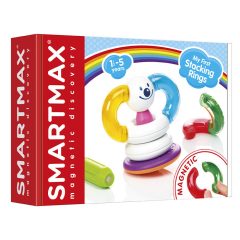   SmartMax: My First Stacking Rings (Smart Games) mágneses építőjáték 1 éves kortól