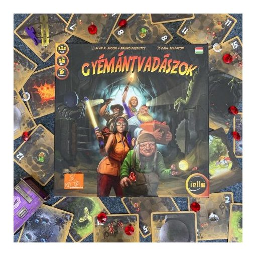 Gyémántvadászok társasjáték (2024 új kiadás) 