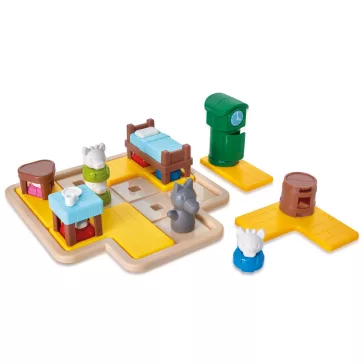   A farkas & 7 kecskegida társasjáték (Wolf & The 7 goats) Smart Games