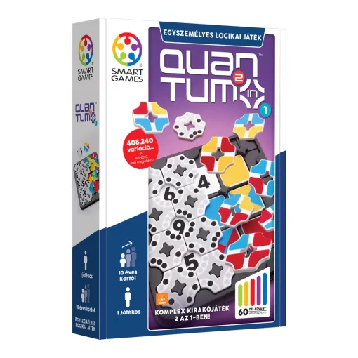 Quantum: 2 in 1 Puzzle (Smart Games) egyszemélyes logikai játék