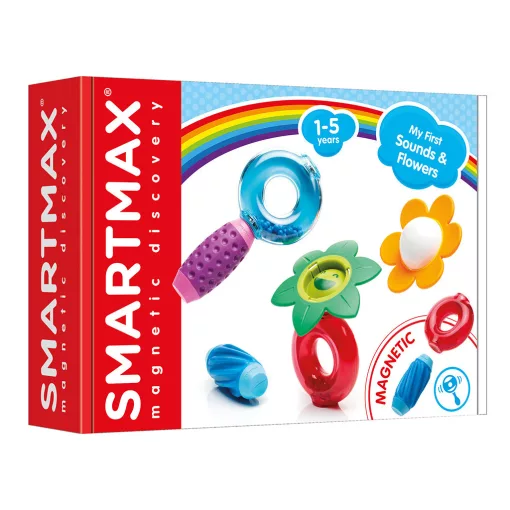SmartMax: My First Sounds & Flowers (Smart Games) mágneses építőjáték 1 éves kortól