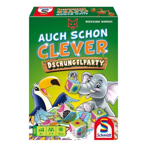 Auch schon clever: Dschungelparty gyerek társasjáték (Schmidt) 40682
