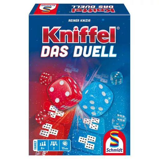 Kniffel: Das Duell kockapóker párbaj társasjáték (Schmidt) 49480 