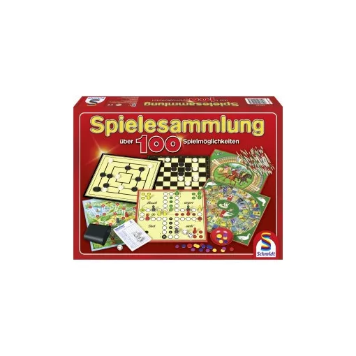 Schmidt Spiele Játékgyűjtemény /100 játék  társasjáték (49147) 