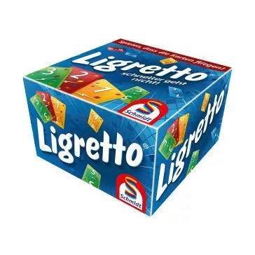 Ligretto kártyajáték: kék (Schmidt) 01102