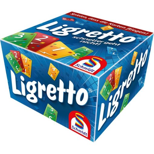Ligretto kék (01102) Ligretto blue, blau, Dutch Blitz(01101)