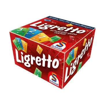 Ligretto kártyajáték: piros (Schmidt) 01308 