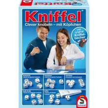 Schmidt Spiele Kniffel - Kockapóker bőr dobópohárral társasjáték (49030) 