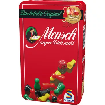   Ki nevet a végén? - Fémdobozban (51204) Mensch ärgere Dich nicht (51204) Schmidt