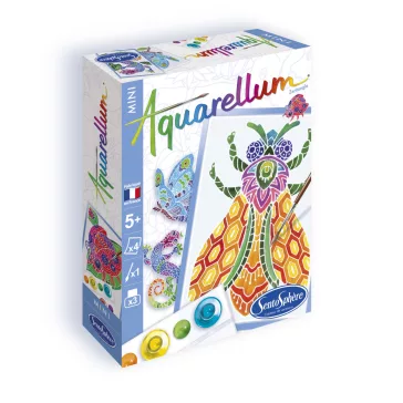   Aquarellum mini: zentangle színpompás állatok (Sentosphere) SA6007