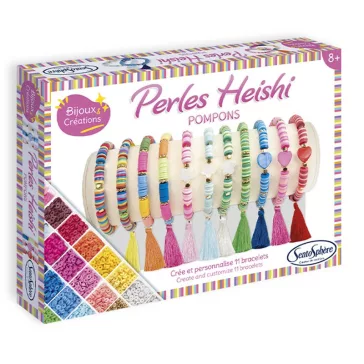 Pomponos heishi karkötőkészítő (Sentosphere) SA80001