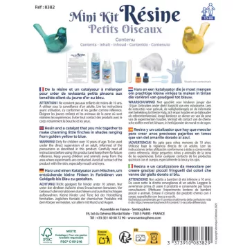   Mini Gyantás műhely és kiegészítő: madárka (Sentosphere) SA8382