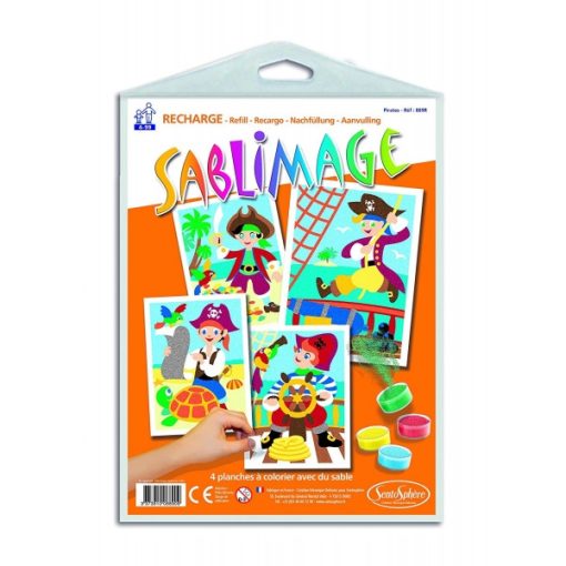 Pótlapok homokszórós képekhez: kalózos (Sentosphere) SA889 R