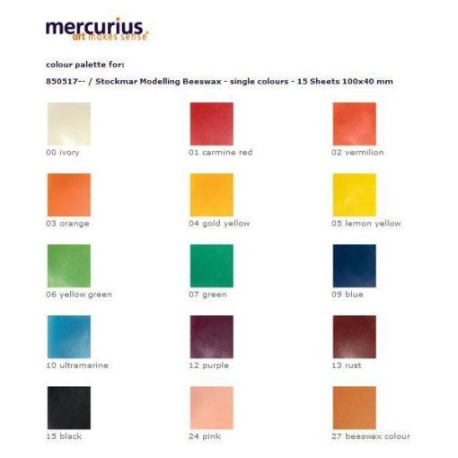 Stockmar méhviaszgyurma: kármin piros (1 lap) wawa