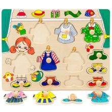 Fogantyús lapöltöztető (lányos)