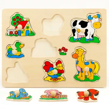 Fogantyús puzzle (házikós)