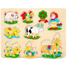 Fogantyús puzzle (bárányos)